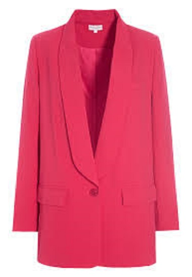 DEA KUDIBAL Elinor Hot Pink Blazer